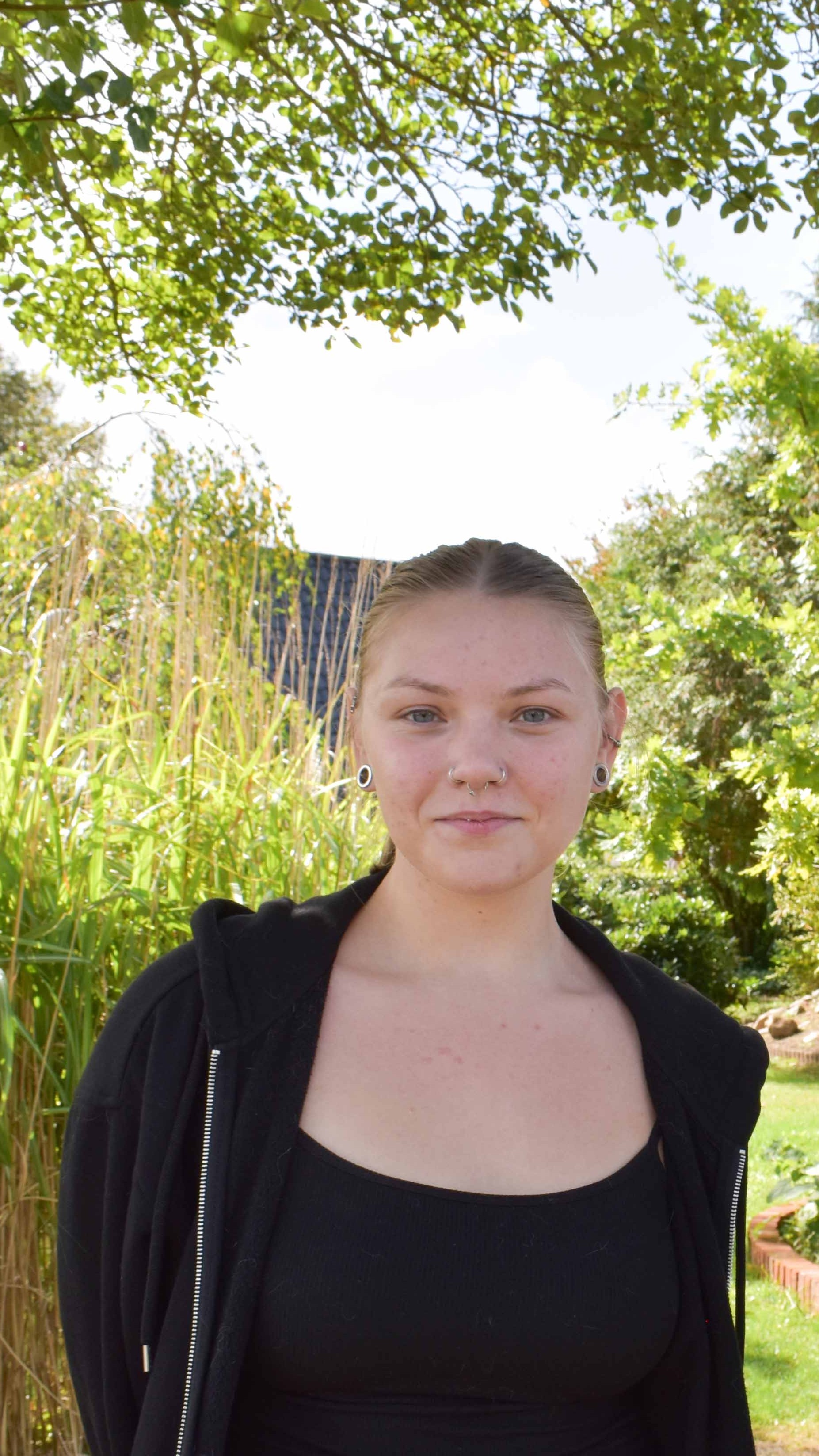 Snædís Brynja Traustadóttir er i gang med Grundforløb 2 på uddannelsen til anlægsgartner.
