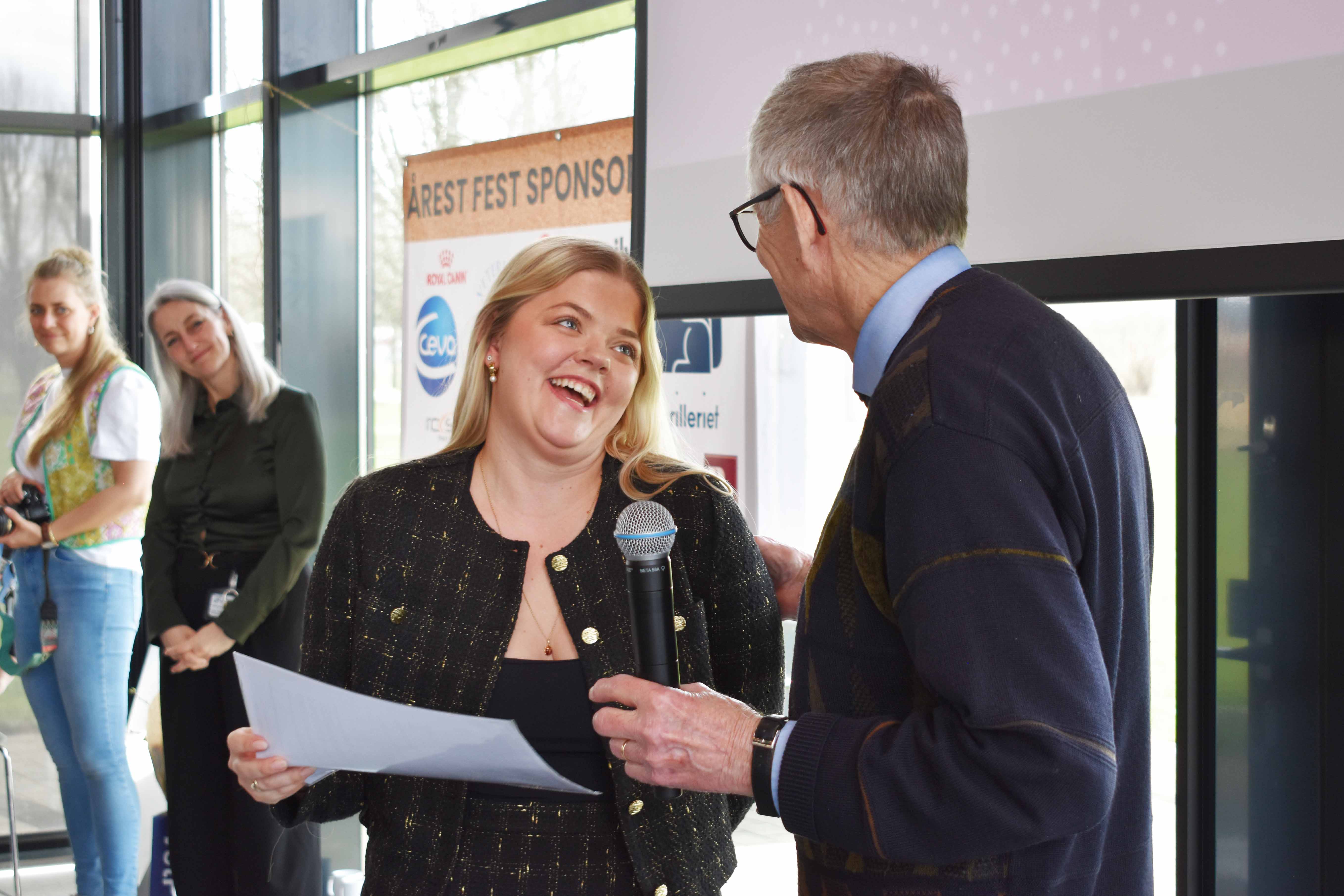 Sigrid Alfhild Lucia Bertelsen Zoffmann modtog et rejse- og studielegat fra Vranderup Østergaard Fonden.