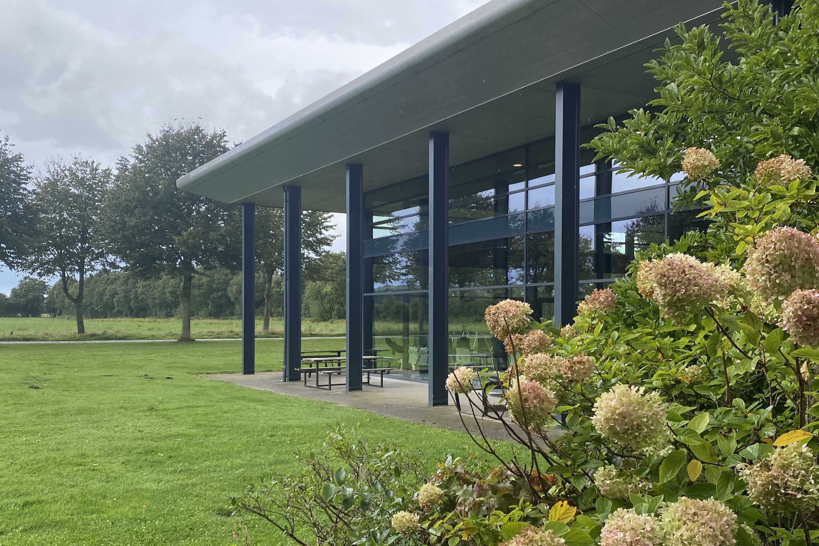Bistrobygningen på Hansenbergs adresse i Vranderup.