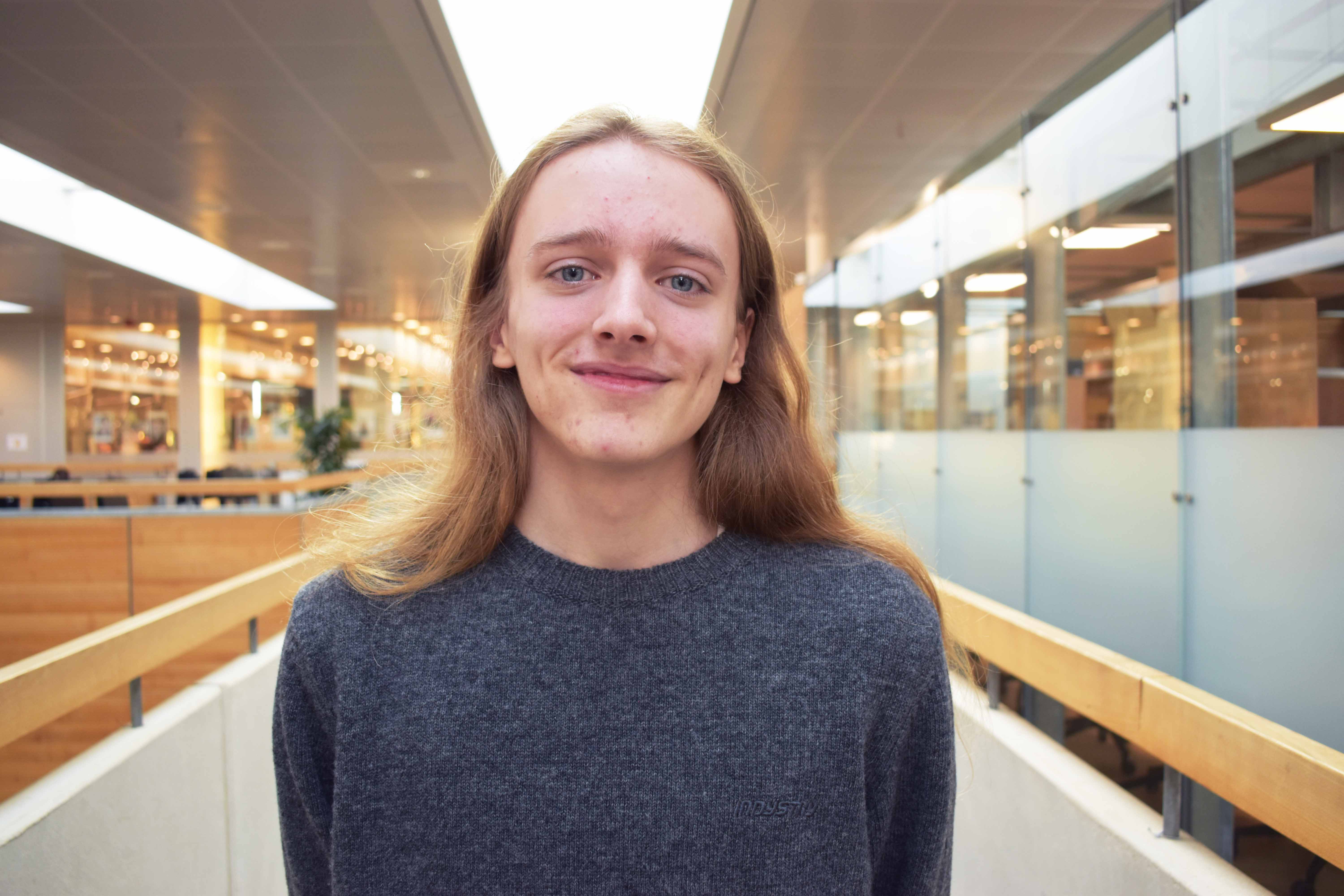 Storm Franzen går på HANSENBERG Tekniske Gymnasium, og han dyrker skydning på eliteniveau.