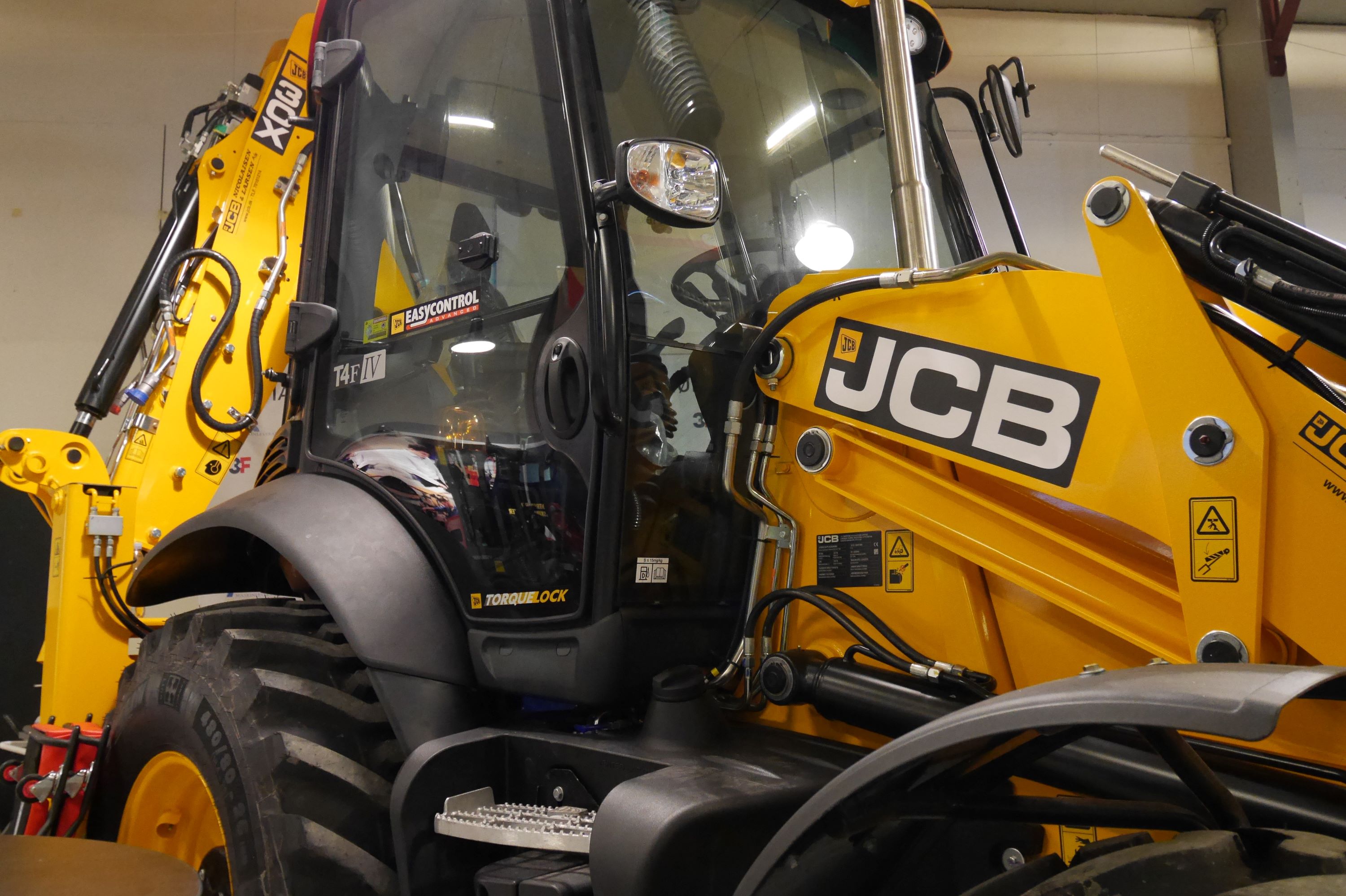 På uddannelsen til entreprenørmekaniker lærer du at reparere motorer og maskiner som denne - der bruges under byggeri.