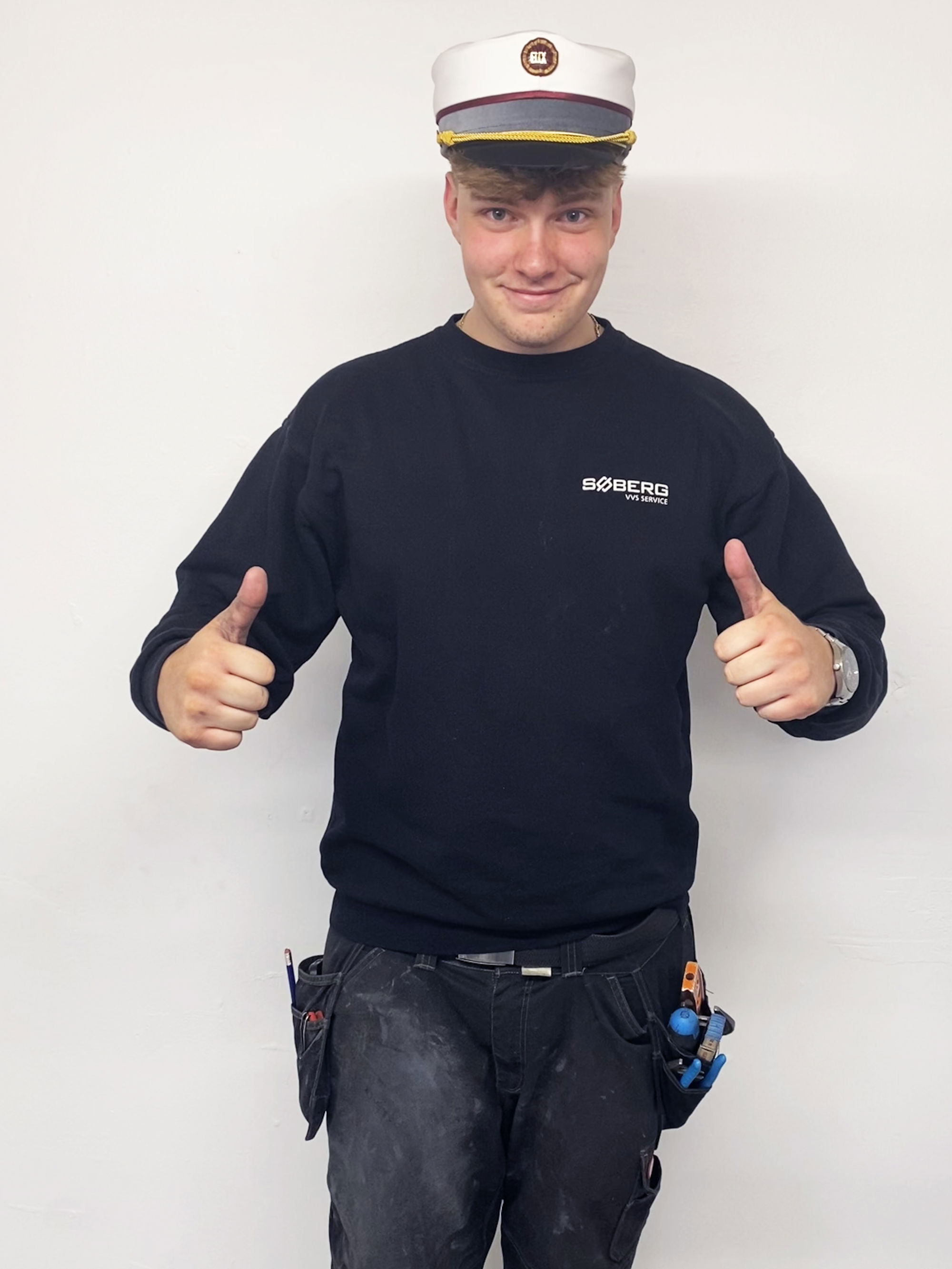 Noah Lindahl Jensen er første EUX-student på uddannelsen til VVS-energispecialist