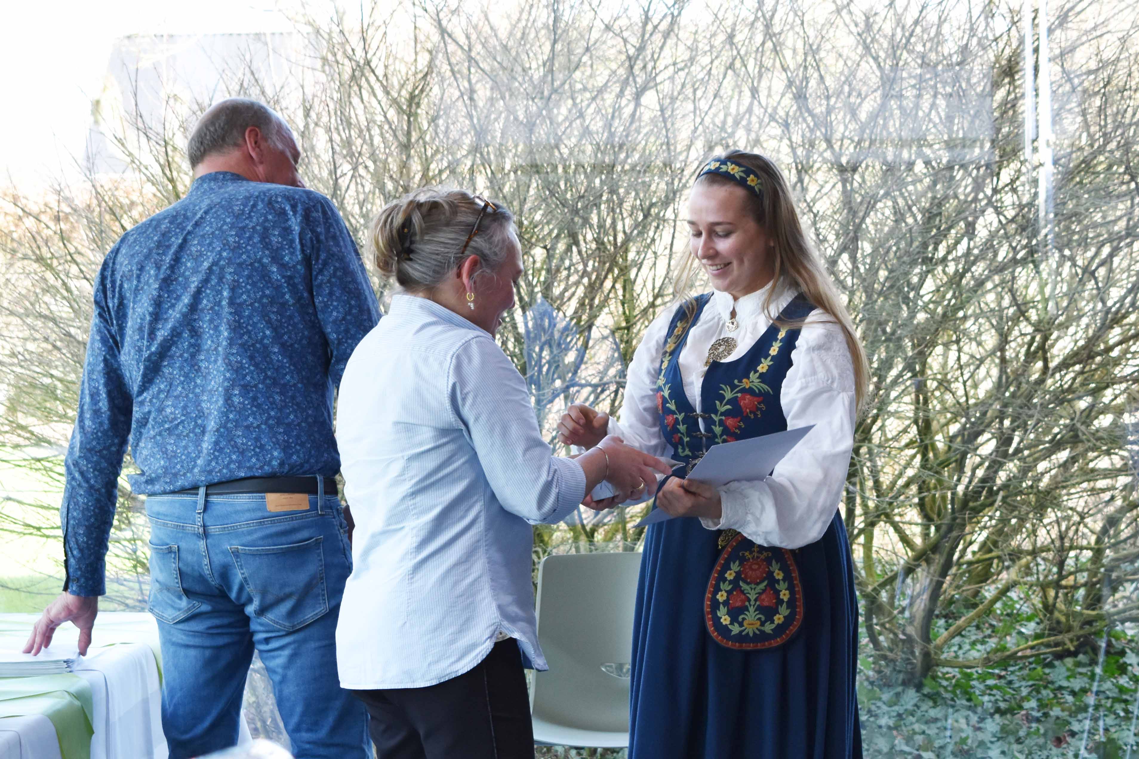 Der blev delt eksamensbeviser ud ved dimissionen den 27. marts 2026.