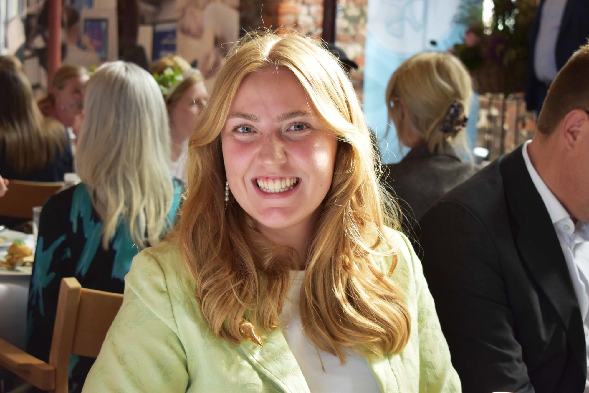 Marie Vittrup er meget glad for at få HANSENBERG-medaljen.
