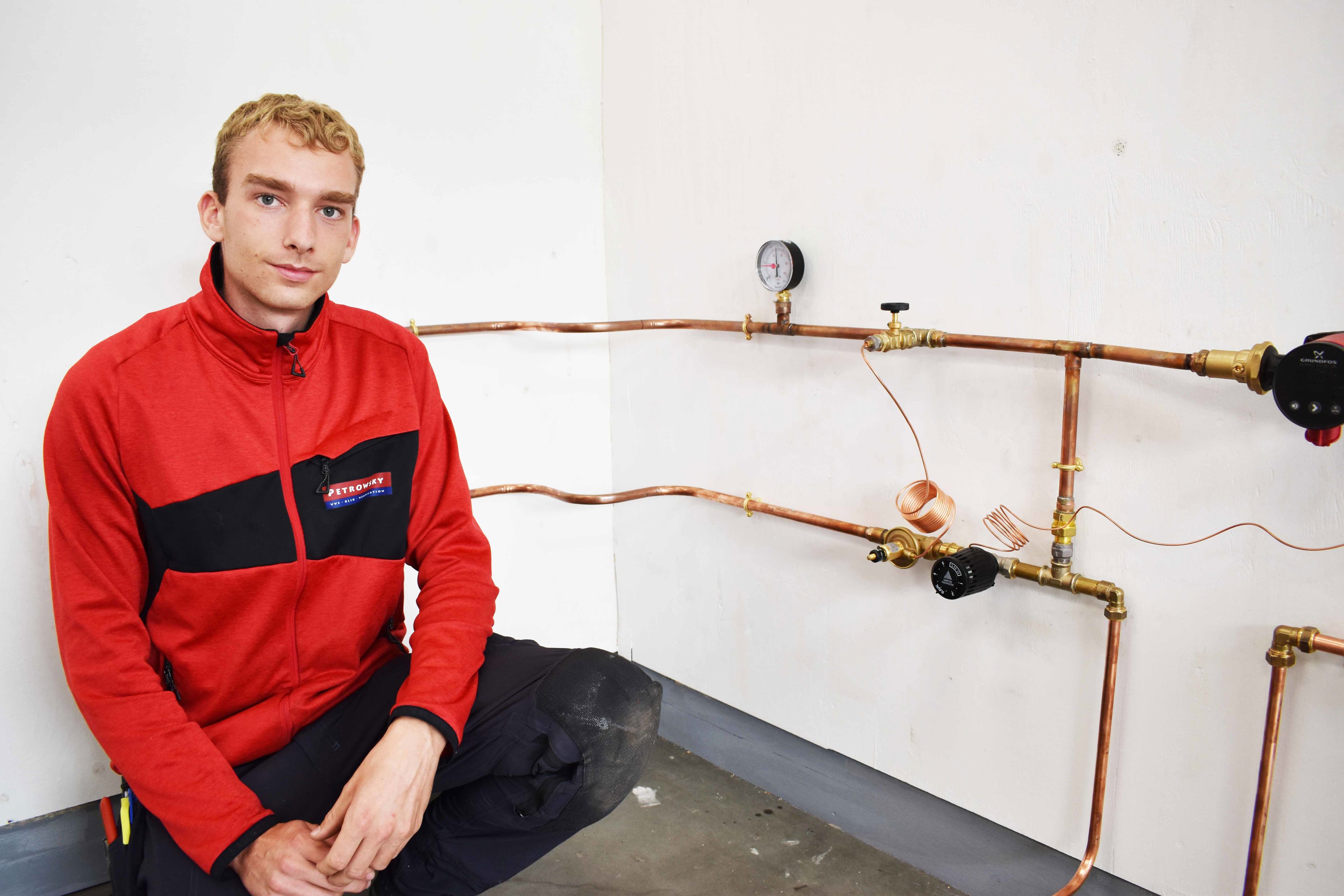 Victor Kring har kvalificeret sig til Regionsmesterskabet for VVS-energispecialister.