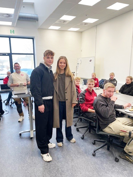 Vinder af Den Store Bagedyst Ingrid Mørch Jørgensen besøgte HANSENBERG