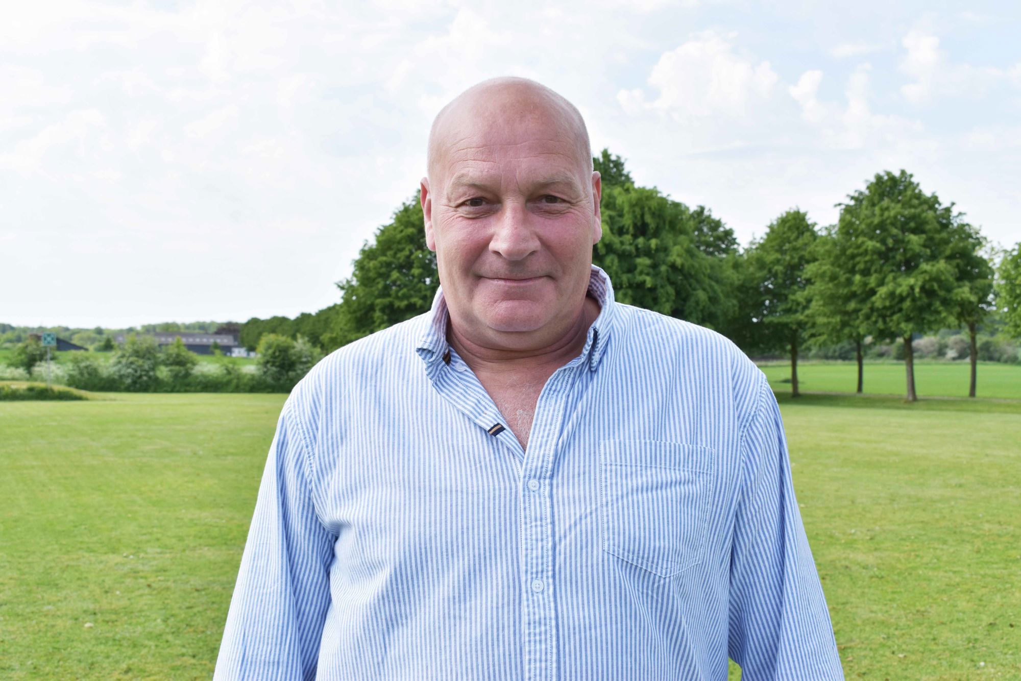 Ole Østergaard Nielsen er den ældste på holdet, som lige har haft dimission på uddannelsen til tilsynstekniker.