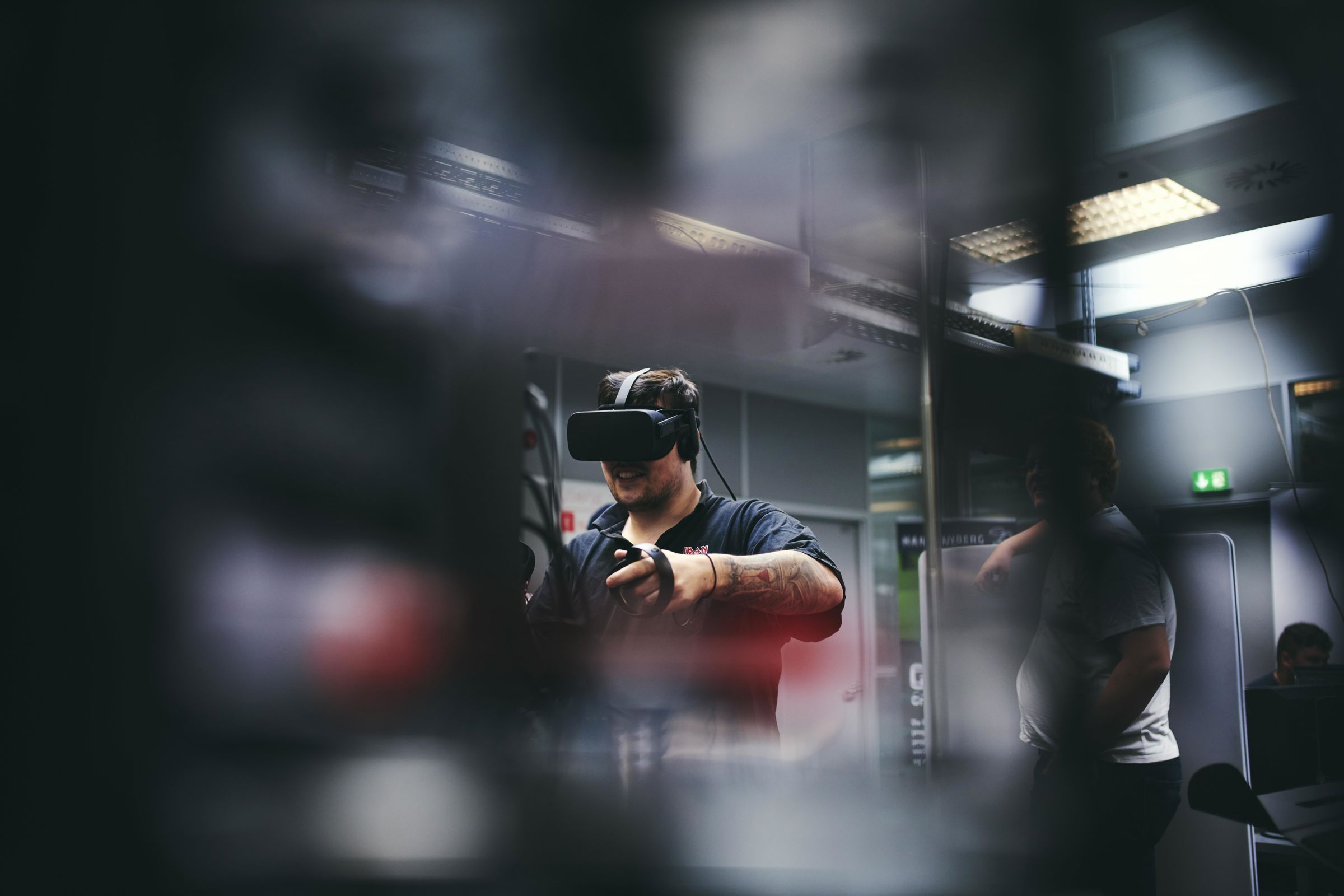 Du lærer en masse om teknologi, datanetværk og opsætning af fx VR-briller.