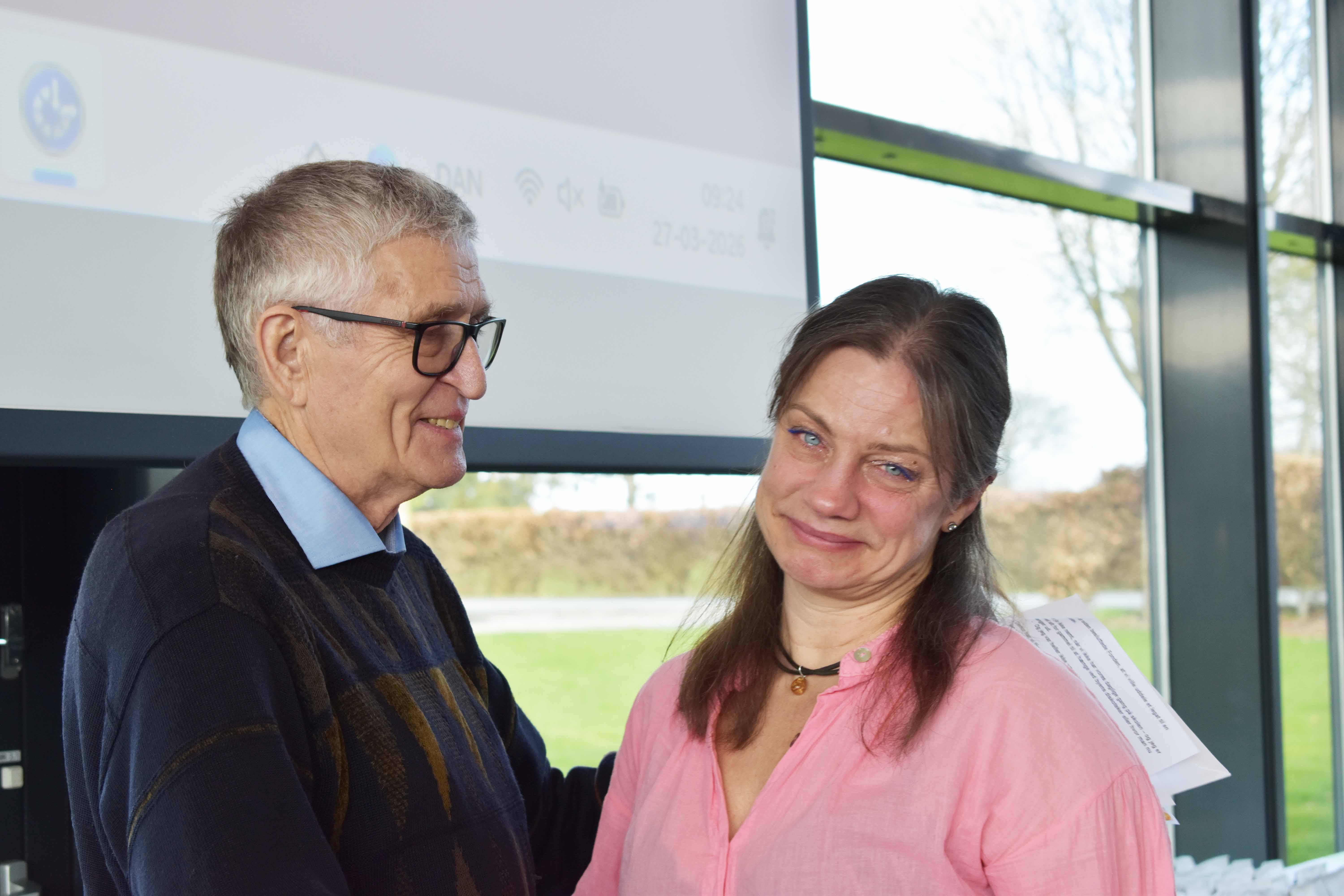 Sandie Højgaard Larsen modtog et rejse- og studielegat fra Vranderup Østergaard Fonden.